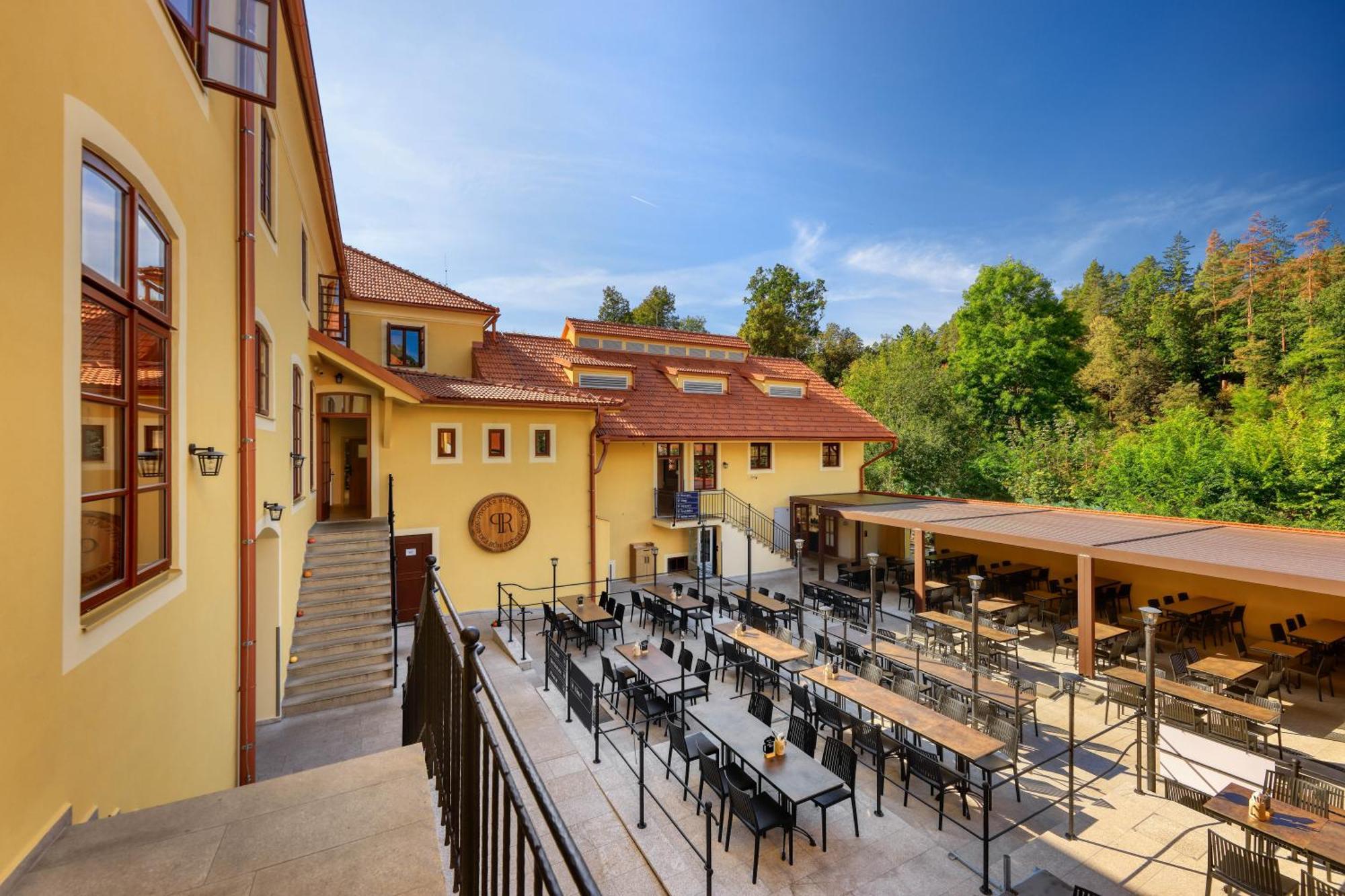 Pivovar Rozmberk Rožmberk nad Vltavou Exterior foto